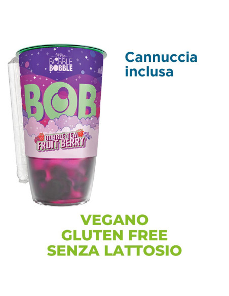 bubble tea frutti di bosco