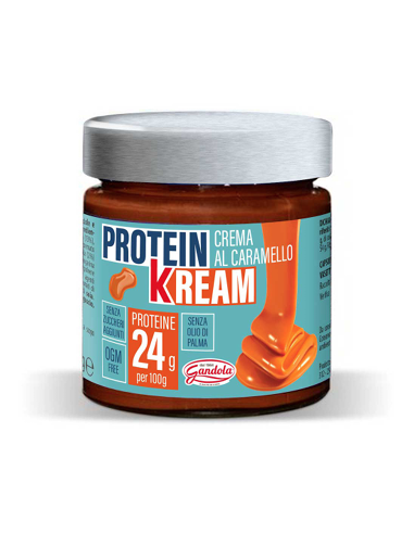 CREMA CARAMELLO SALATO PROTEICA 200g GANDOLA