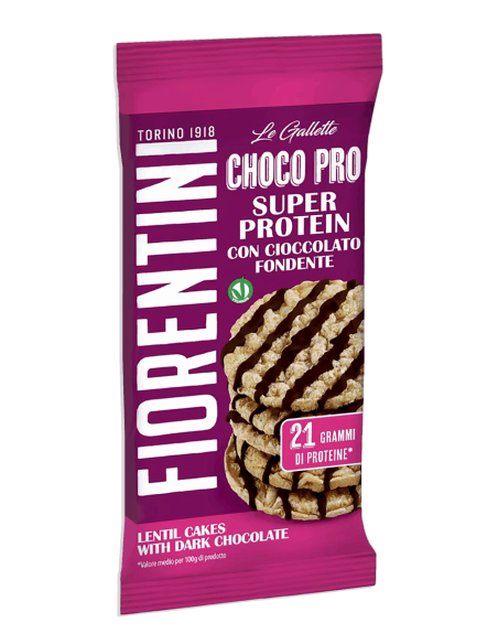 Outlet del dolce Quaranta - GALLETTE SUPER PROTEIN CON CIOCCOLATO