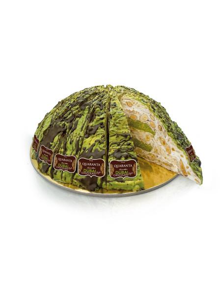 FETTA TORTA DI TORRONE AL CIOCCOLATO DUBAI 165g