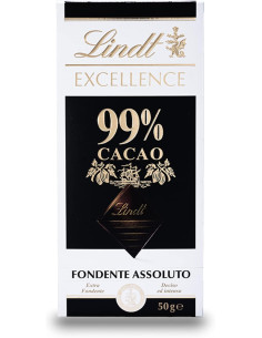 TAVOLETTA  EXCELLENT LINDT 99% CACAO  50g