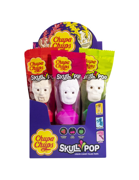 SKULL POP CHUPA CHUPS 50g