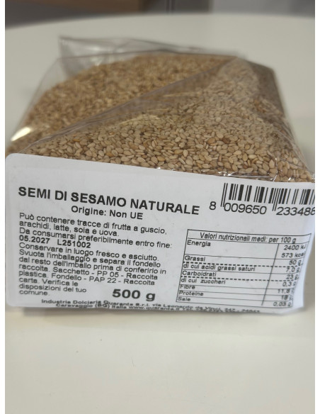 SACCHETTO SESAMO 500g