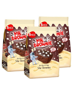 BROWNIE CON STELLINE ZUCCHERATE