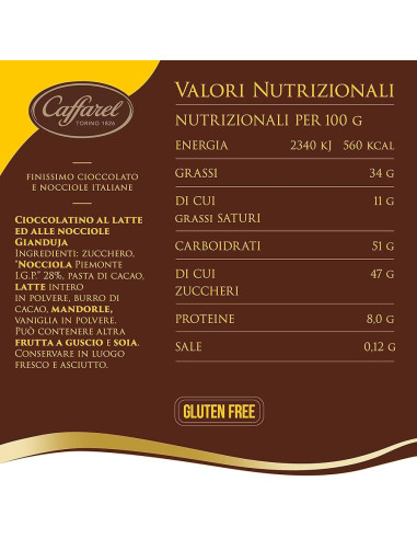 SACCHETTO GIANDUIOTTI 300g CAFFAREL