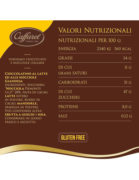 SACCHETTO GIANDUIOTTI 300g CAFFAREL