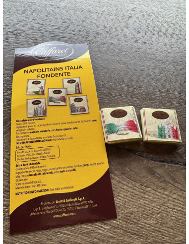 SACCHETTO NAPOLITANS FONDENTE CAFFAREL ITALIA 300g