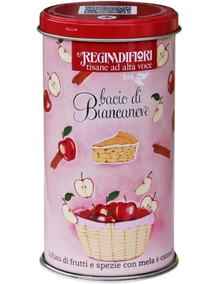 Outlet del dolce Quaranta - infuso latta bacio di biancaneve