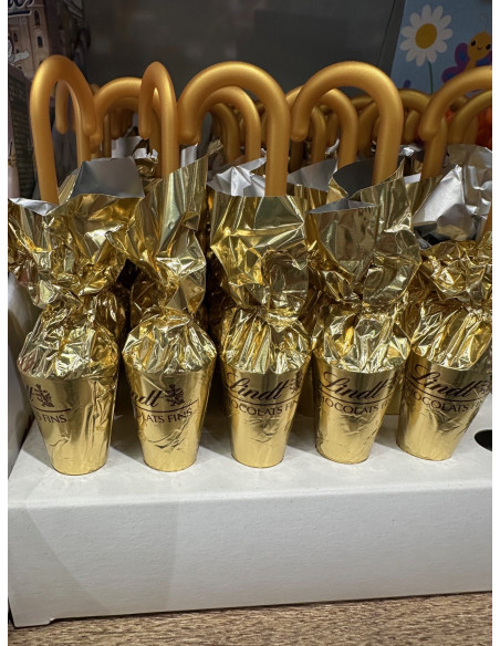 Outlet del dolce Quaranta - OMBRELLINO LINDT AL LATTE oro