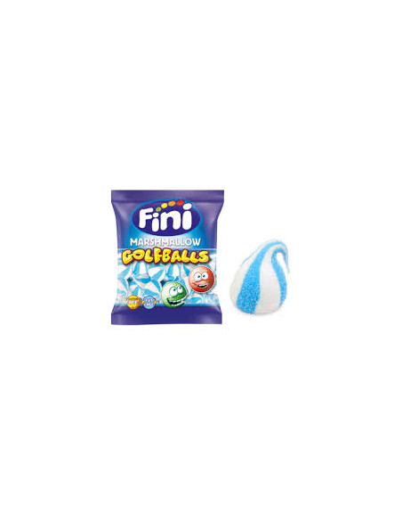 Outlet del dolce Quaranta - BUSTA 1 KG MARSHMALLOW FINI palle golf azzurre GOLFBALLS