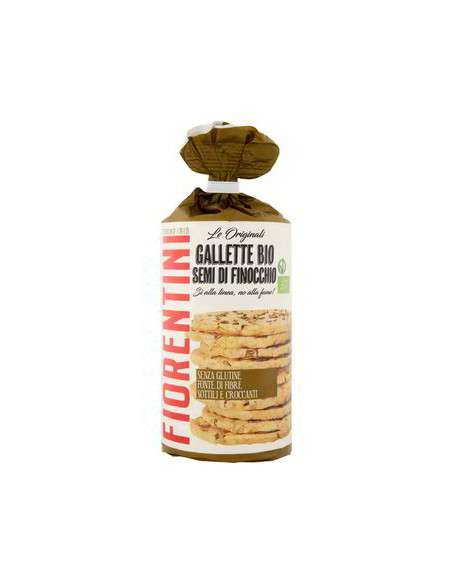 Outlet del dolce Quaranta - GALLETTE SEMI FINOCCHIO 120 G