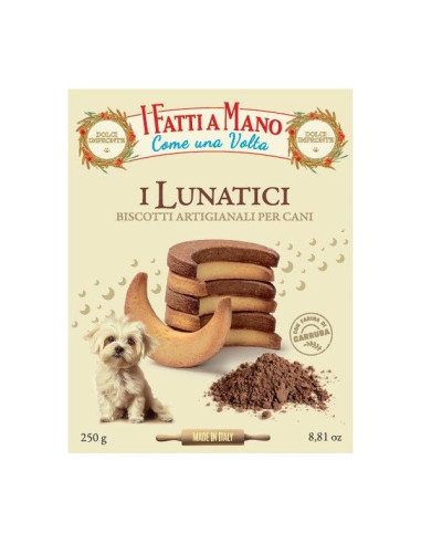 BISCOTTI ARTIGIANALI PER CANI LUNATICI