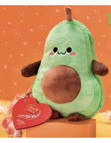 AVOCADO PELUCHE LINDT CON CIOCCOLATINI
