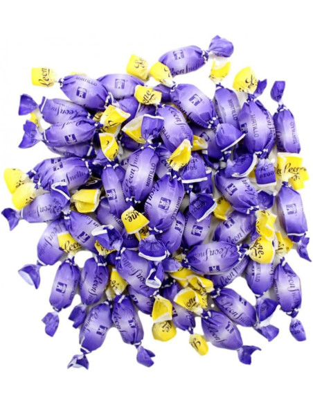 Outlet del dolce Quaranta - CARAMELLE senza zucchero mirtillo leone