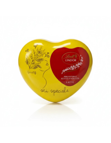 CUORE GIALLO LINDOR LATTE "FESTA DELLA DONNA"...