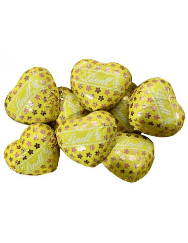 SACCHETTO CIOCCOLATO AL LATTE 300g CUORE GIALLO...