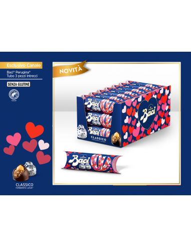 TUBO BACI PERUGINA LOVE SAN VALENTINO 37,5g