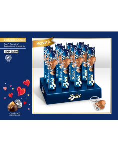 TUBO BACI PERUGINA CON PORTACHIAVI A FORMA DI SCOIATTOLO