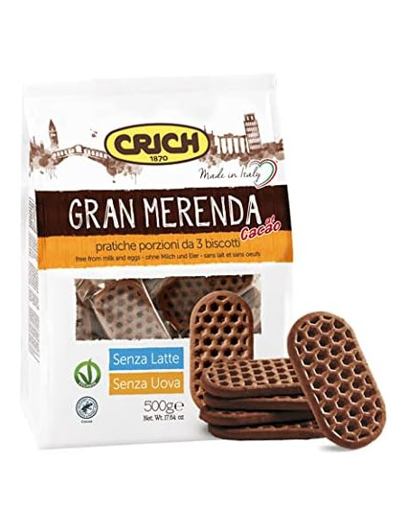 Outlet del dolce Quaranta - BISCOTTI CRICH CACAO GRAN MERENDA