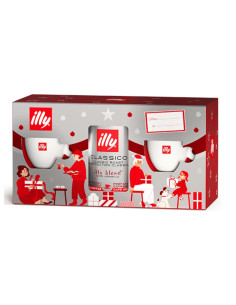 CONFEZIONE REGALO ALBERELLO ILLY