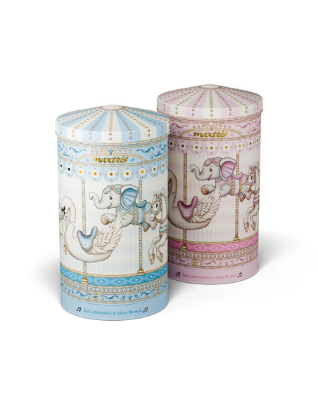 Outlet del dolce Quaranta - carrilon musicale con confetti maxtris