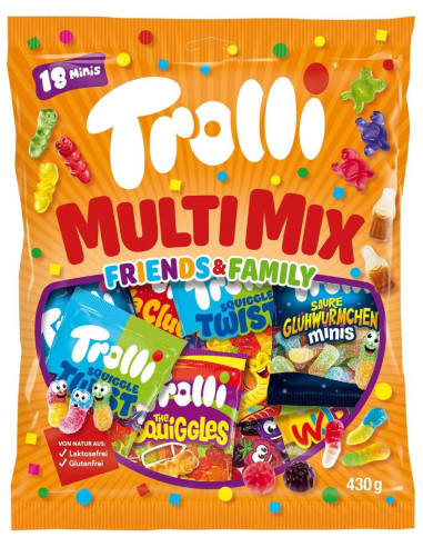 Outlet del dolce Quaranta - MULTI MIX-CARAMELLE trolli 500g bustine