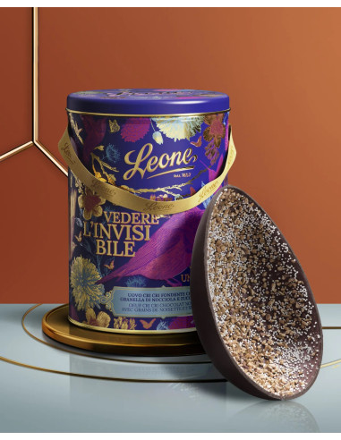 Outlet del dolce Quaranta - latta uovo cri cri  LEONE