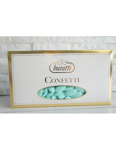 Outlet del dolce Quaranta - CONFETTI mandorla COLOR TIFFANY  BURATTI