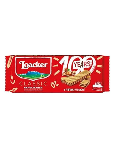 Outlet del dolce Quaranta - WAFER CLASSICI LOACKER ALLA NOCCIOLA