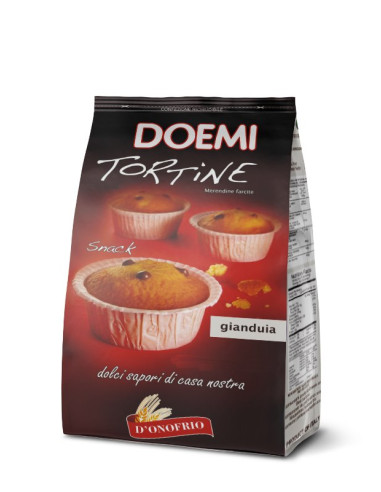 Outlet del dolce Quaranta - tortine gianduia doemi 250G