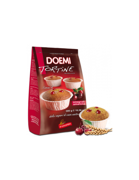 Outlet del dolce Quaranta - tortine integrale amarena  DOEMI