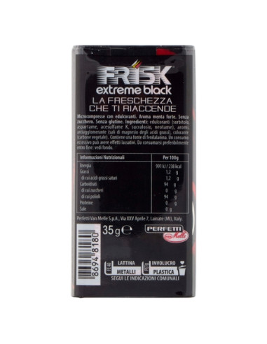Outlet del dolce Quaranta -FRISK extreme black