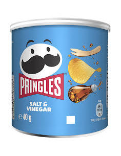Outlet del dolce Quaranta - MINI PRINGLES vinegar e sale