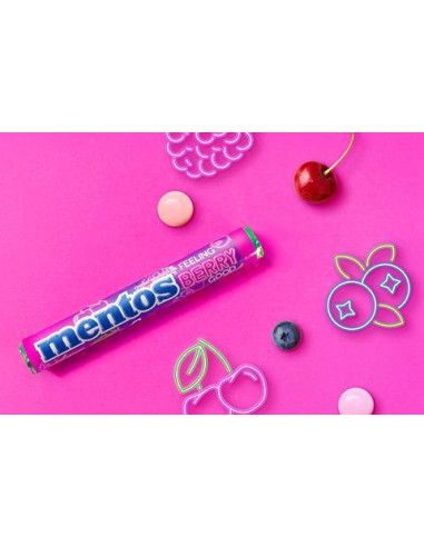 Outlet del dolce Quaranta - MENTOS berry novità perfetti
