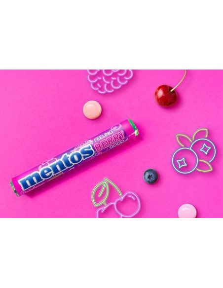 Outlet del dolce Quaranta - MENTOS berry novità perfetti