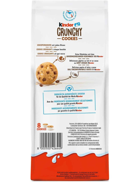 Outlet del dolce Quaranta -  KINDER cookies crunchy novità