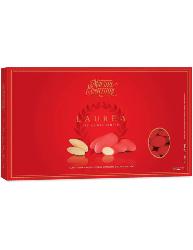 Outlet del dolce Quaranta - CONFETTI rossi  MANDORLA  MAXTRIS