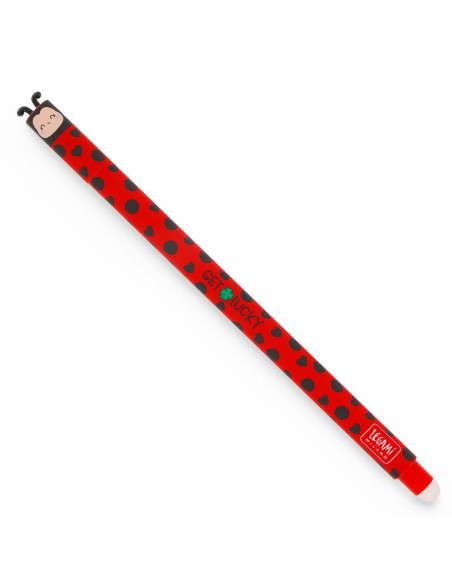 Outlet del dolce Quaranta - PENNA CANCELLABILE COCCINELLA LEGAMI