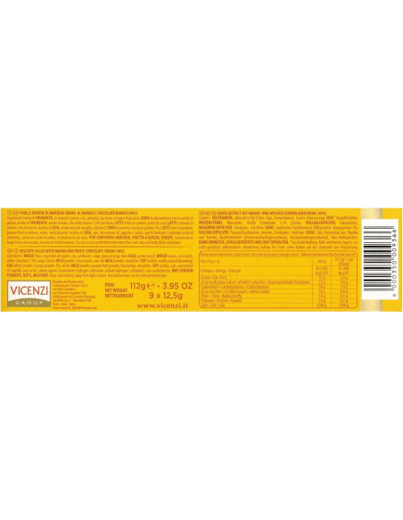 Outlet del dolce Quaranta - GRISBI mango e cioccolato bianco limited edition