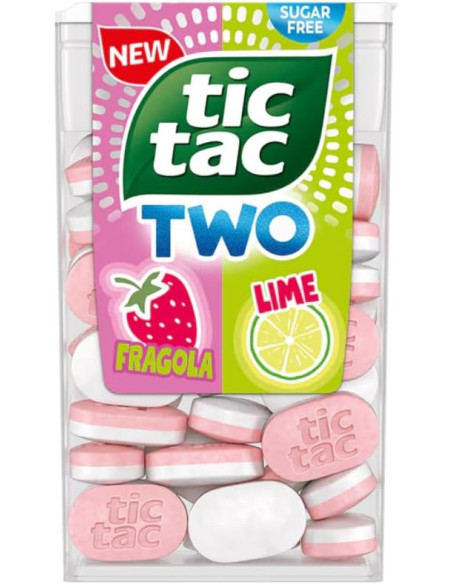 Outlet del dolce Quaranta - tic tac fragola lime