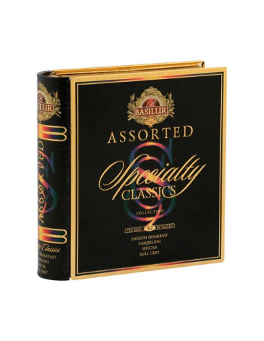 Outlet del dolce Quaranta - LATTA LIBRO TE E INFUSI BASILUR ROSSINI