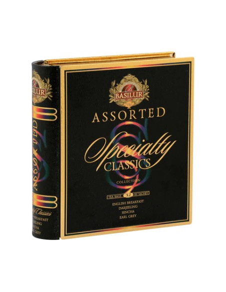 Outlet del dolce Quaranta - LATTA LIBRO TE E INFUSI BASILUR ROSSINI