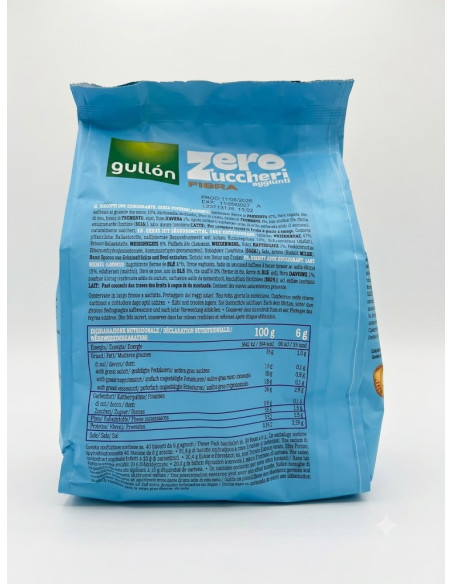Outlet del dolce Quaranta -biscotti fibra  senza zuccheri GULLON