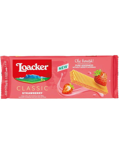 Outlet del dolce Quaranta - WAFER fragola LOACKER
