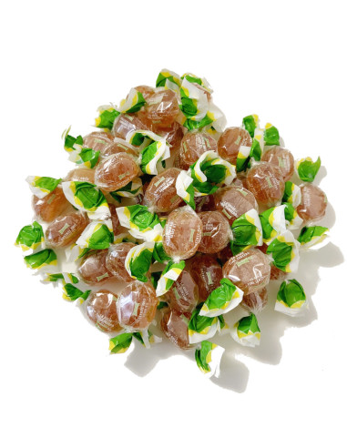 Outlet del dolce Quaranta - CARAMELLE  THEOBROMA SENZA ZUCCHERO lime e zenzero