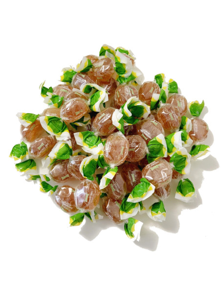 Outlet del dolce Quaranta - CARAMELLE  THEOBROMA SENZA ZUCCHERO lime e zenzero