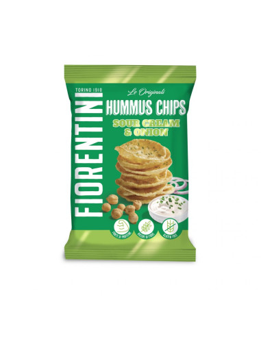 Outlet del dolce Quaranta - hummus chips di ceci E CIPOLLE  fiorentini