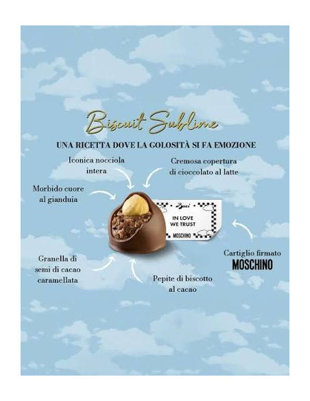 Outlet del dolce Quaranta - BACI PERUGINA MOSCHINO
