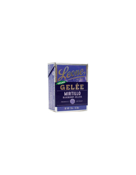 Outlet del dolce Quaranta - PASTIGLIE  LEONE gelee mirtillo
