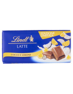 Outlet del dolce Quaranta - TAVOLETTA LINDT COCCO e limone edizione limitata